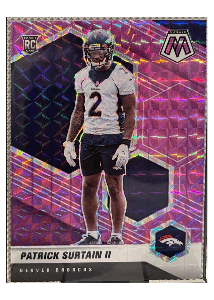 2021 Panini Mosaic Base Set Patrick Surtain II #344 card