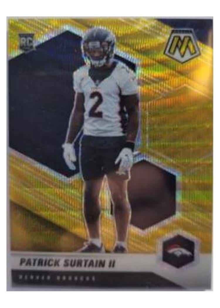 2021 Panini Mosaic Base Set Patrick Surtain II #344 card