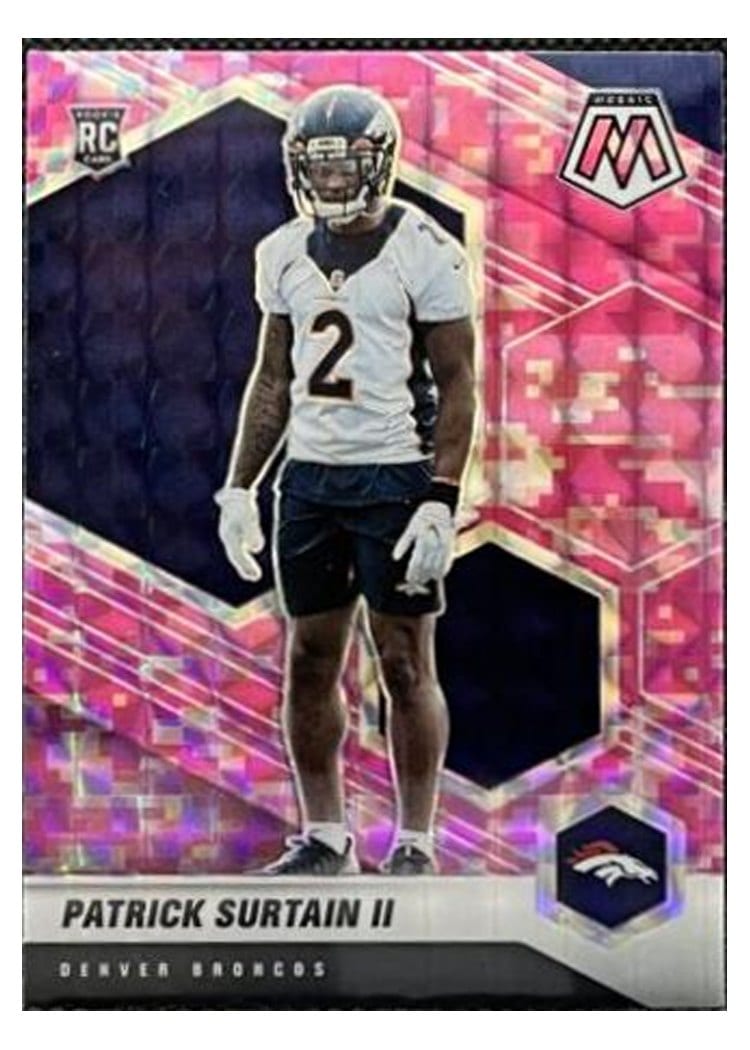 2021 Panini Mosaic Base Set Patrick Surtain II #344 card