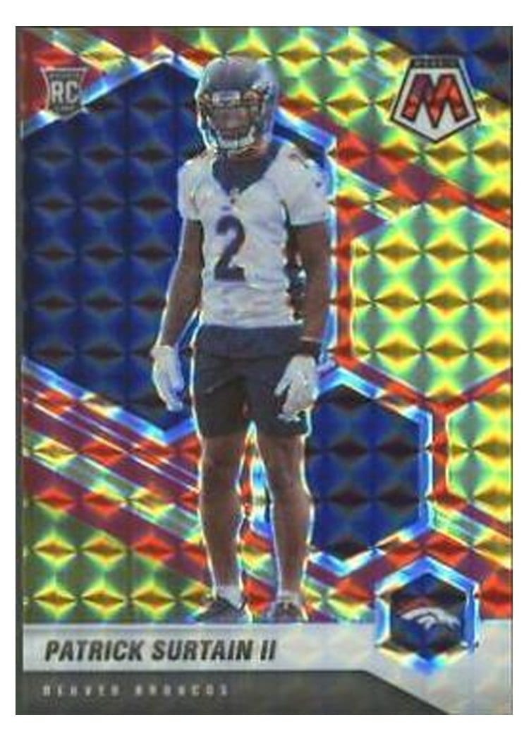 2021 Panini Mosaic Base Set Patrick Surtain II #344 card