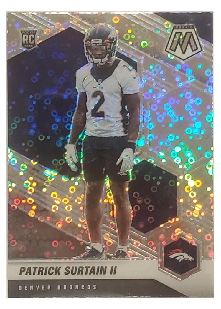 2021 Panini Mosaic Base Set Patrick Surtain II #344 card