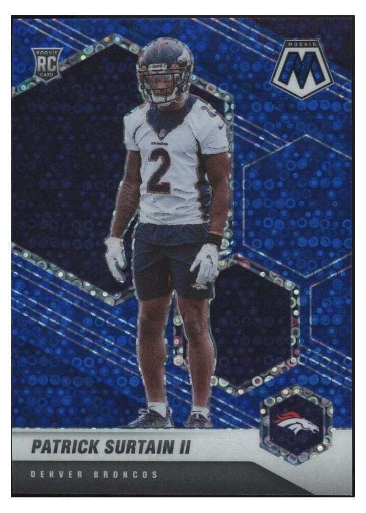 2021 Panini Mosaic Base Set Patrick Surtain II #344 card