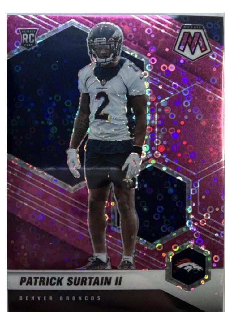 2021 Panini Mosaic Base Set Patrick Surtain II #344 card