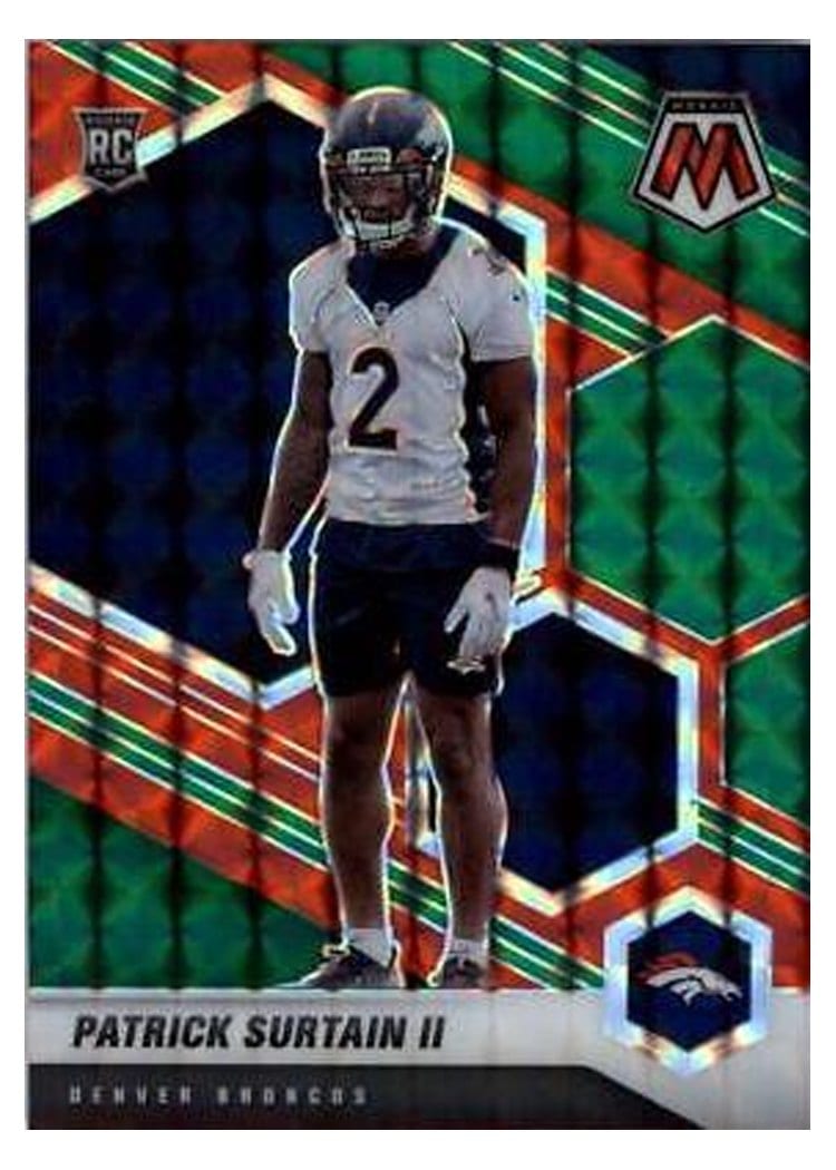 2021 Panini Mosaic Base Set Patrick Surtain II #344 card