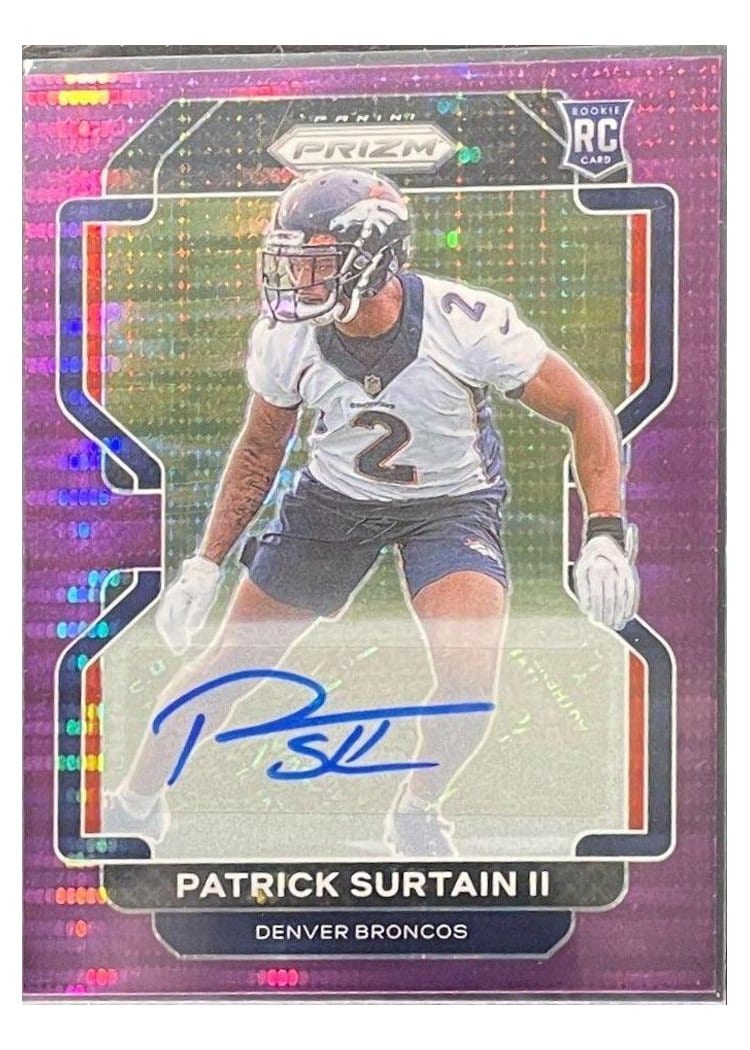 2021 Panini Prizm Base Set Patrick Surtain II #374 card