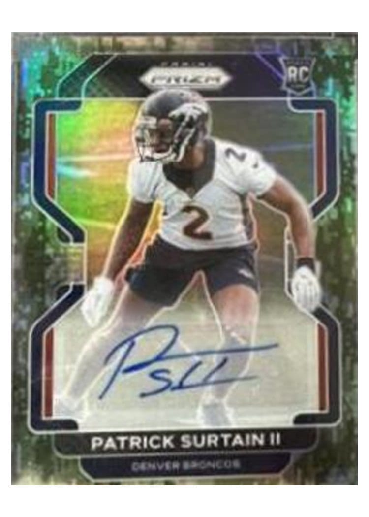 2021 Panini Prizm Base Set Patrick Surtain II #374 card