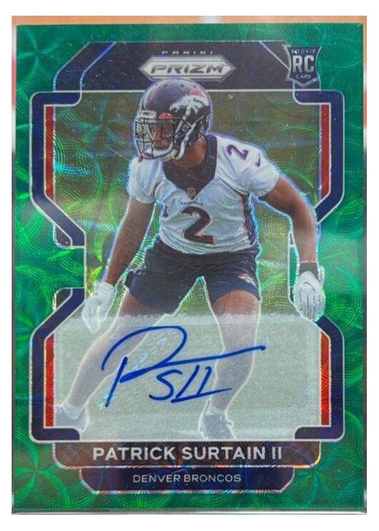2021 Panini Prizm Base Set Patrick Surtain II #374 card