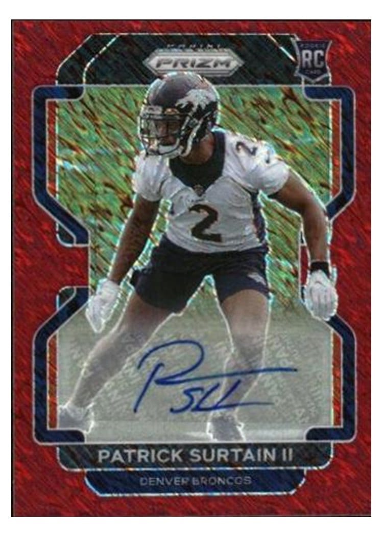 2021 Panini Prizm Base Set Patrick Surtain II #374 card