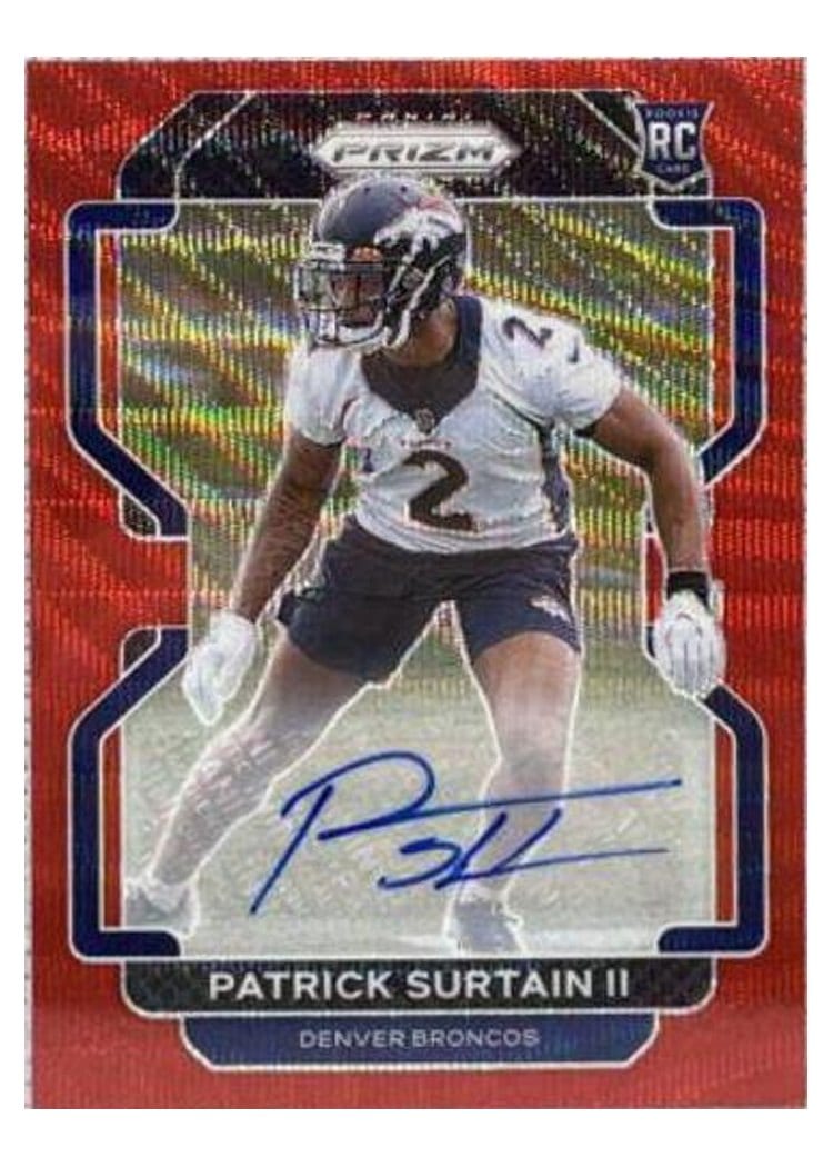 2021 Panini Prizm Base Set Patrick Surtain II #374 card