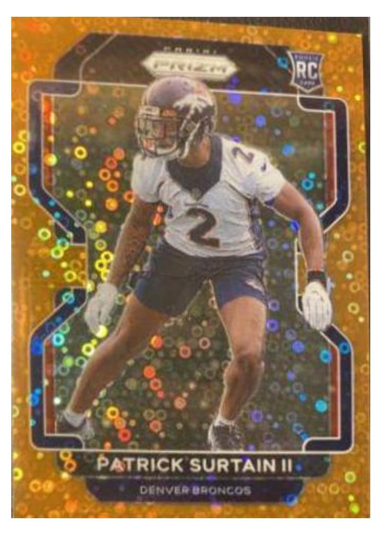 2021 Panini Prizm Base Set Patrick Surtain II #374 card