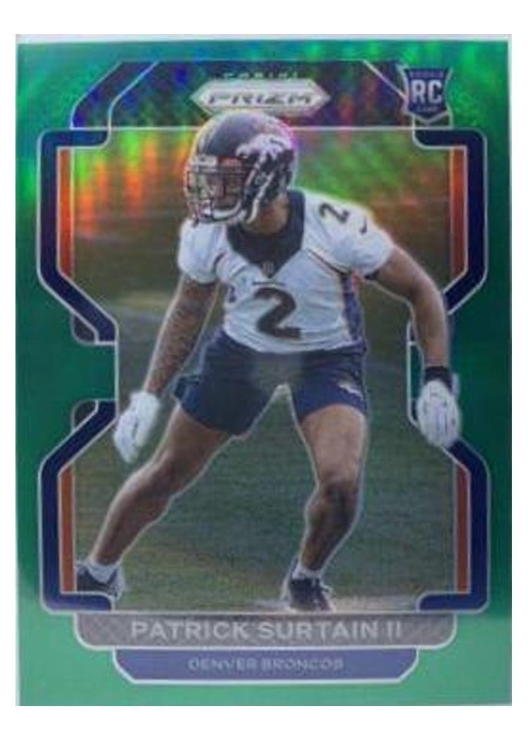 2021 Panini Prizm Base Set Patrick Surtain II #374 card