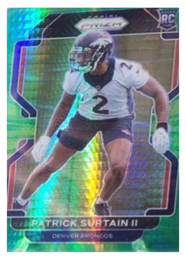 2021 Panini Prizm Base Set Patrick Surtain II #374 card