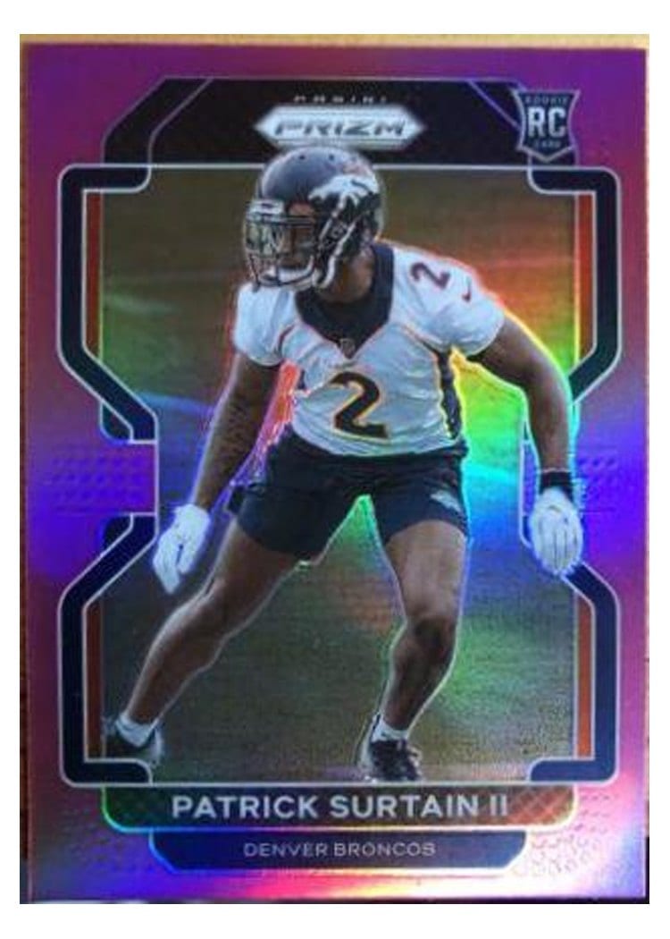 2021 Panini Prizm Base Set Patrick Surtain II #374 card