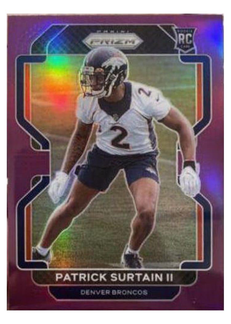 2021 Panini Prizm Base Set Patrick Surtain II #374 card