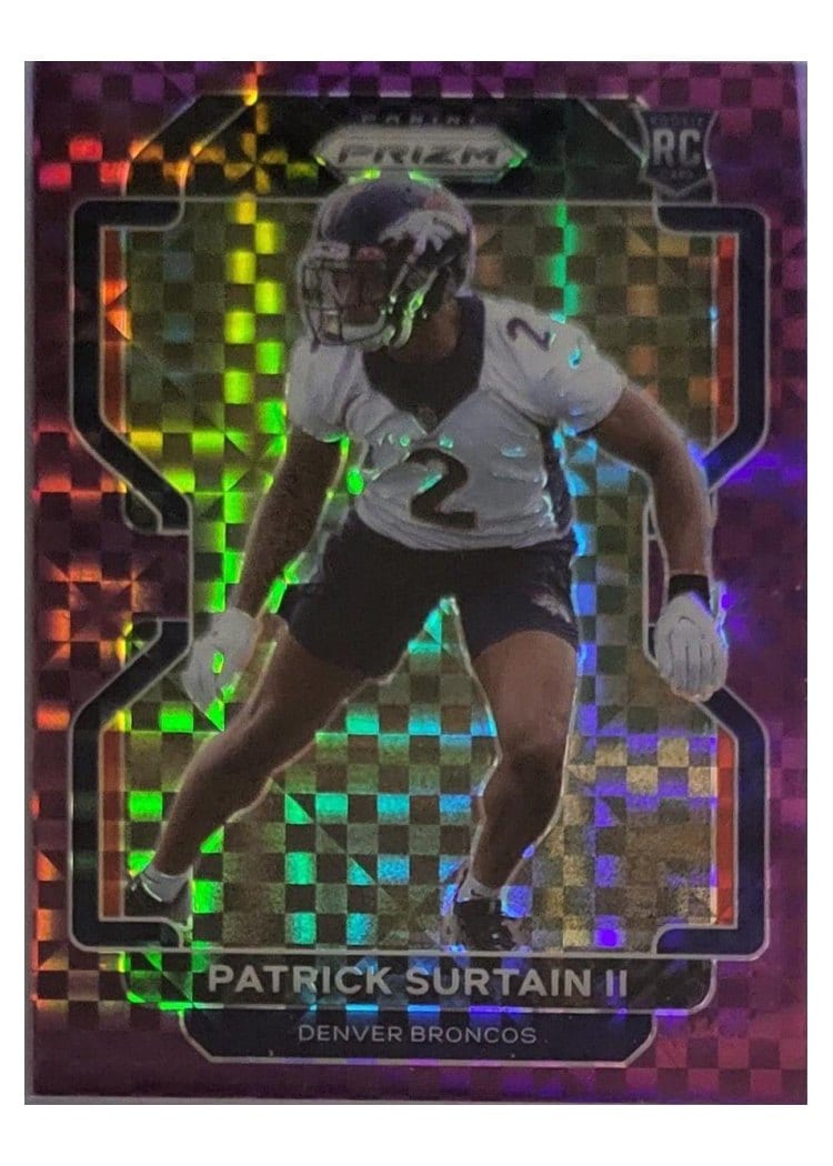 2021 Panini Prizm Base Set Patrick Surtain II #374 card