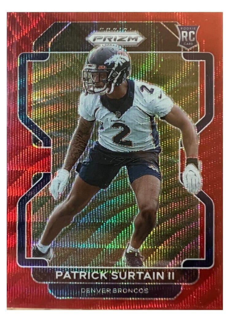 2021 Panini Prizm Base Set Patrick Surtain II #374 card