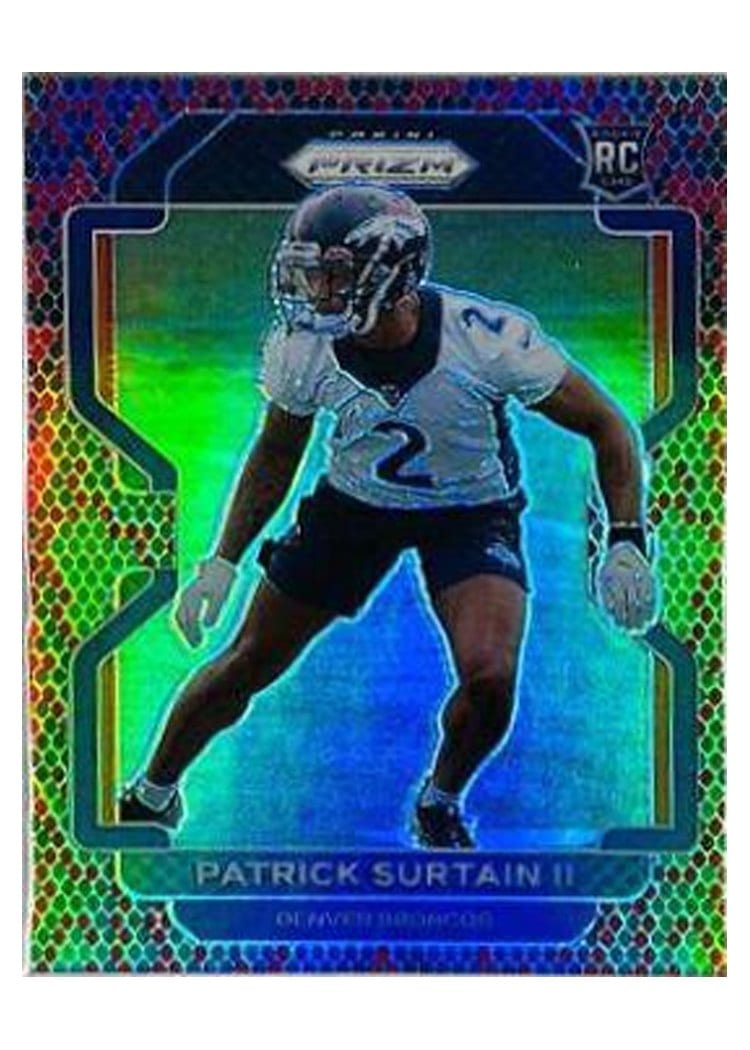 2021 Panini Prizm Base Set Patrick Surtain II #374 card