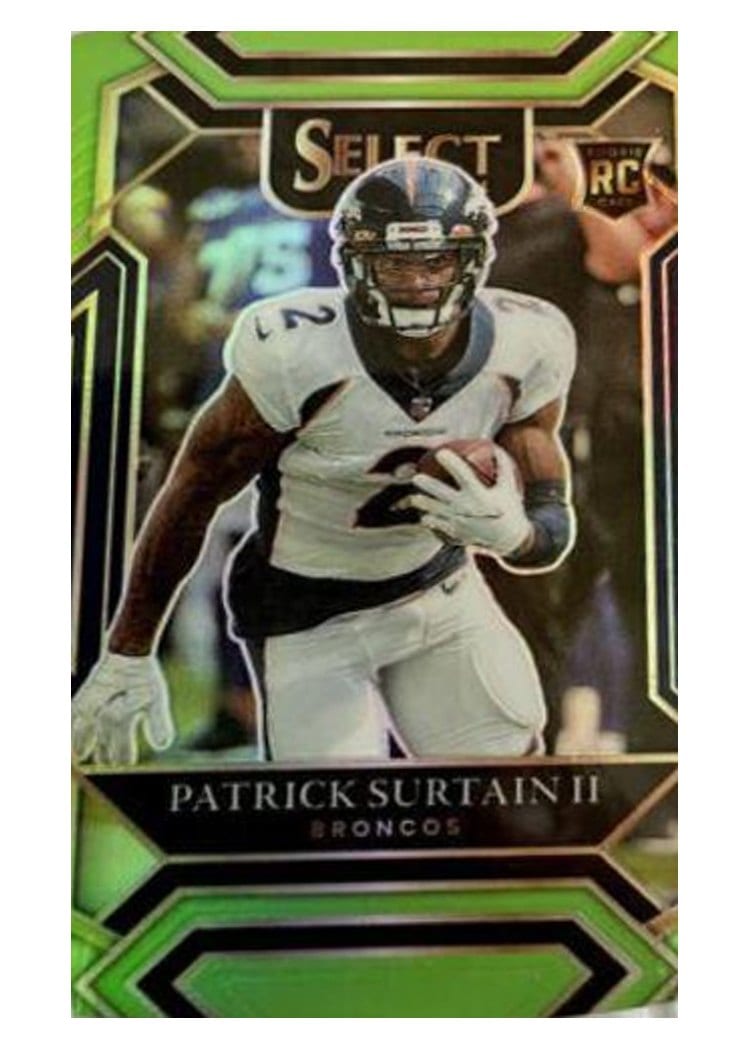 2021 Panini Select Base Set Patrick Surtain II #285 card