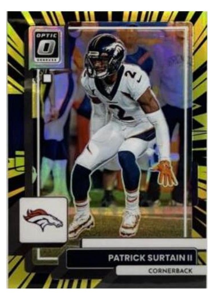 2022 Donruss Optic Base Set Patrick Surtain II #62 card