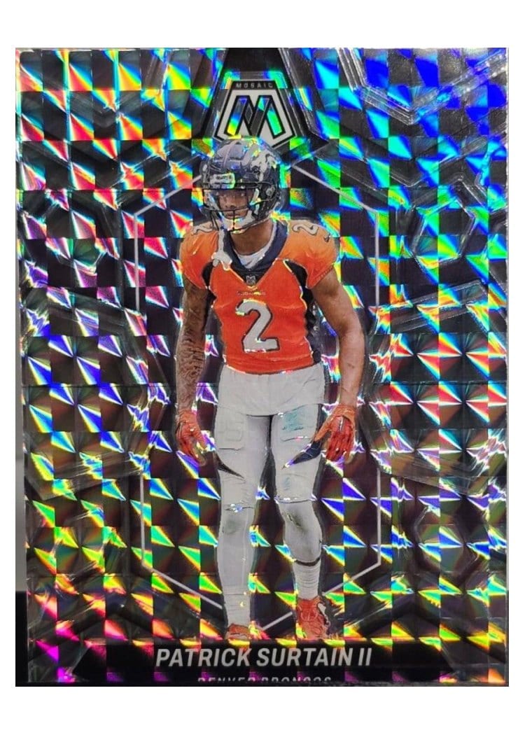 2024 Panini Mosaic Base Set Patrick Surtain II Mosaic #70 card