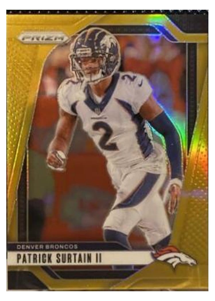 2024 Panini Prizm Base Set Patrick Surtain II Gold #87 card