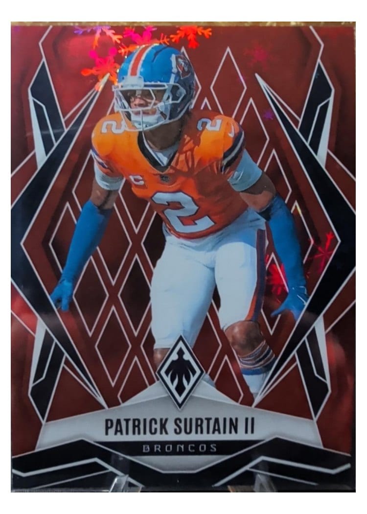 2025 Panini Phoenix Base Set Patrick Surtain II Red Winter #98 card