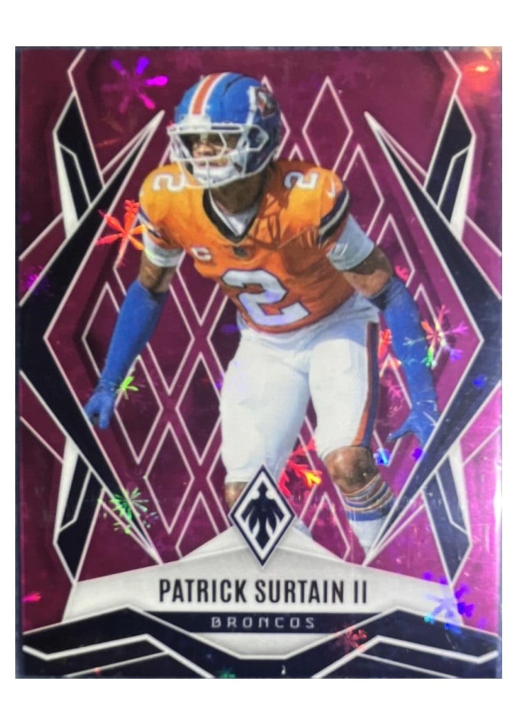 2025 Panini Phoenix Base Set Patrick Surtain II Pink Winter #98 card