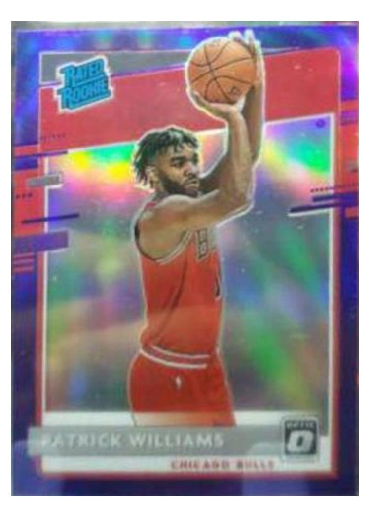 2020-21 Donruss Optic Base Set Patrick Williams #154 card