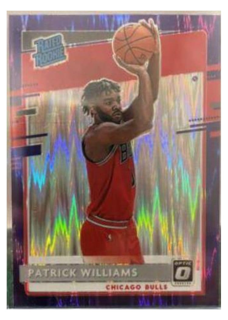 2020-21 Donruss Optic Base Set Patrick Williams #154 card