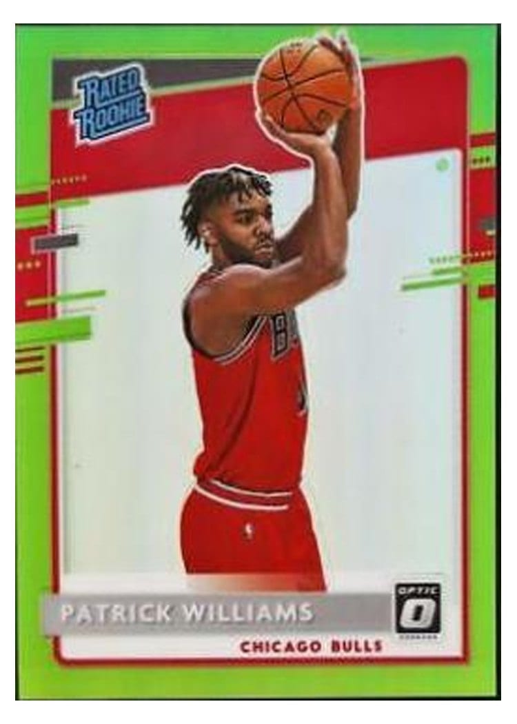 2020-21 Donruss Optic Base Set Patrick Williams #154 card
