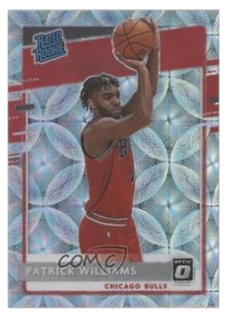 2020-21 Donruss Optic Base Set Patrick Williams Premium Box Set #154 card