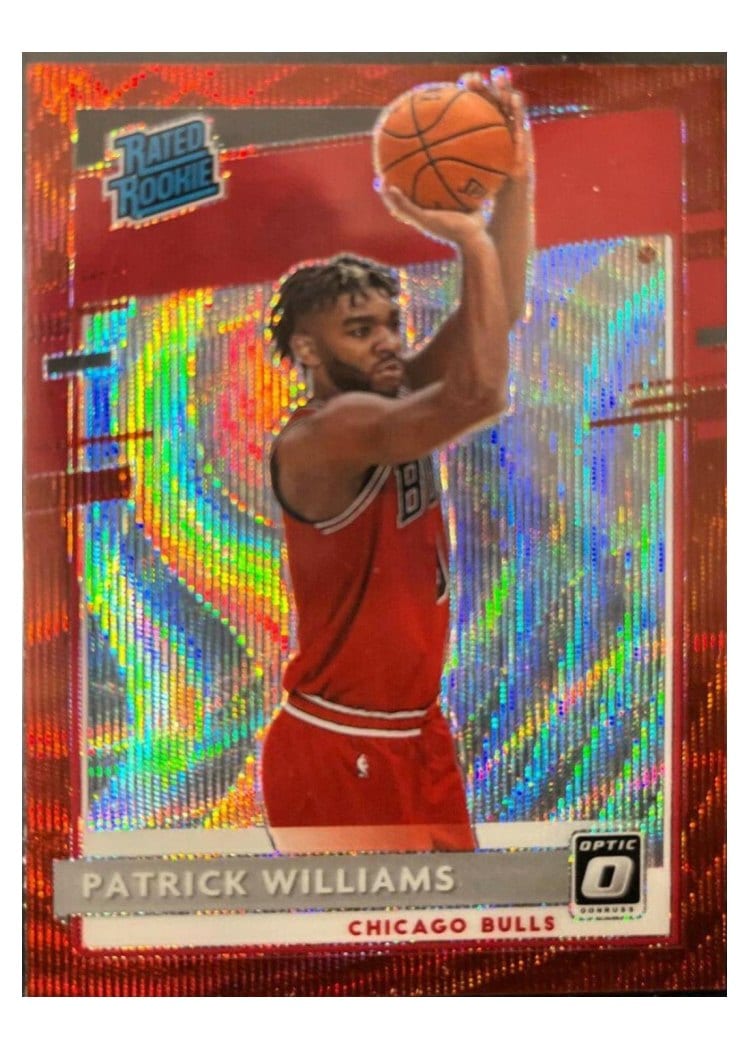 2020-21 Donruss Optic Base Set Patrick Williams #154 card