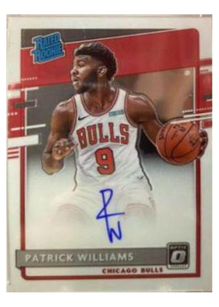 2020-21 Donruss Optic Base Set Patrick Williams #154 card