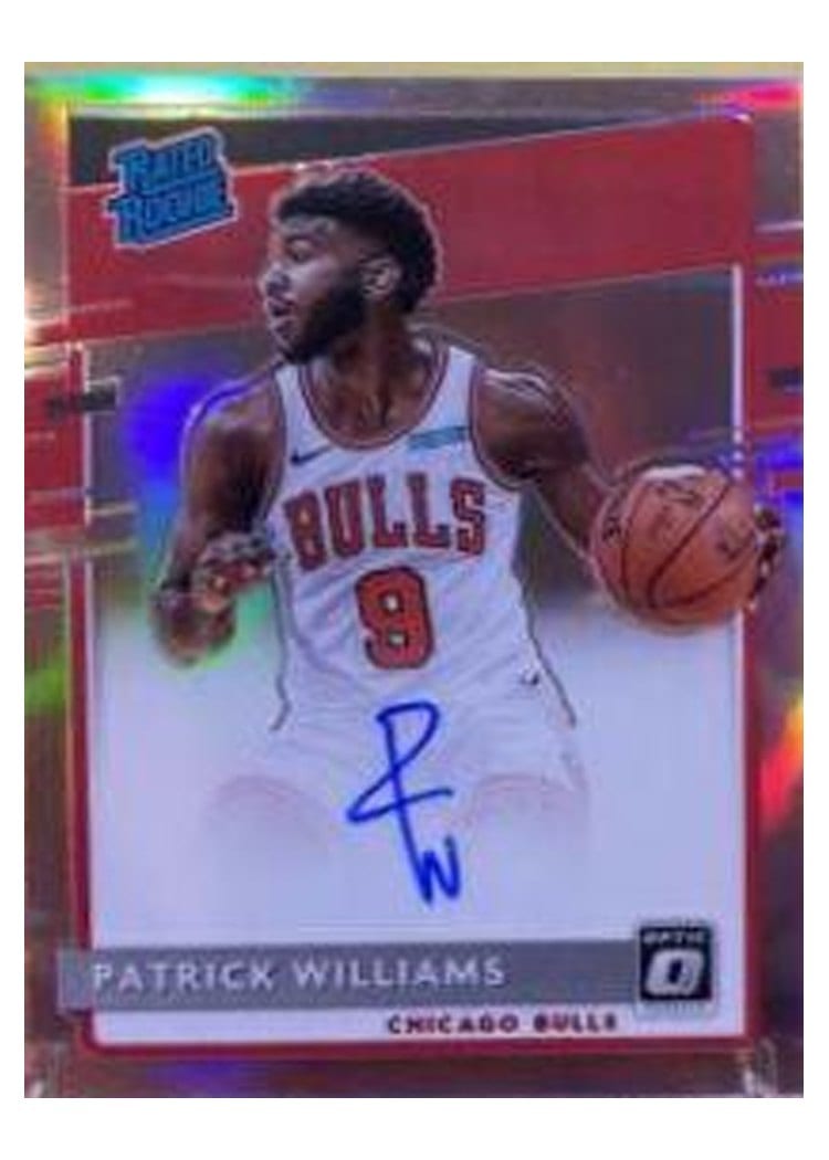 2020-21 Donruss Optic Base Set Patrick Williams #154 card