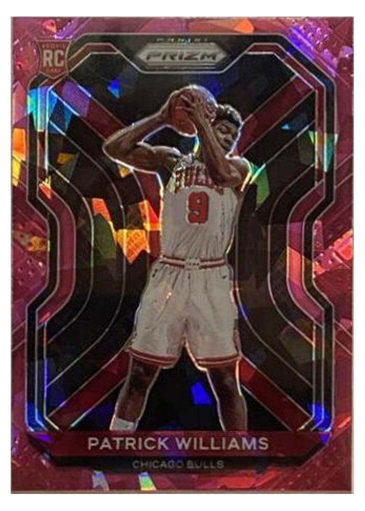 2020-21 Panini Prizm Base Set Patrick Williams Pink Ice Prizm #288 card