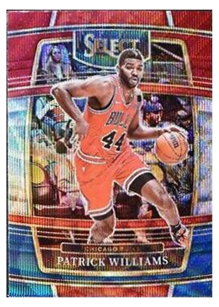 2021-22 Panini Select Base Set Patrick Williams Tri Color Prizm #4 card
