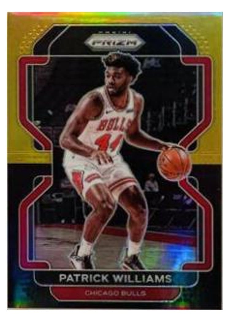 2021 Panini Prizm Patrick Williams Black Gold Prizm #6 card