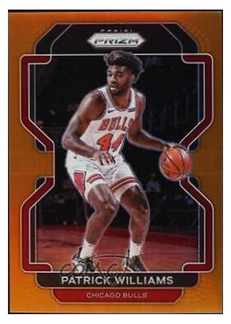 2021 Panini Prizm Patrick Williams Orange Prizm #6 card
