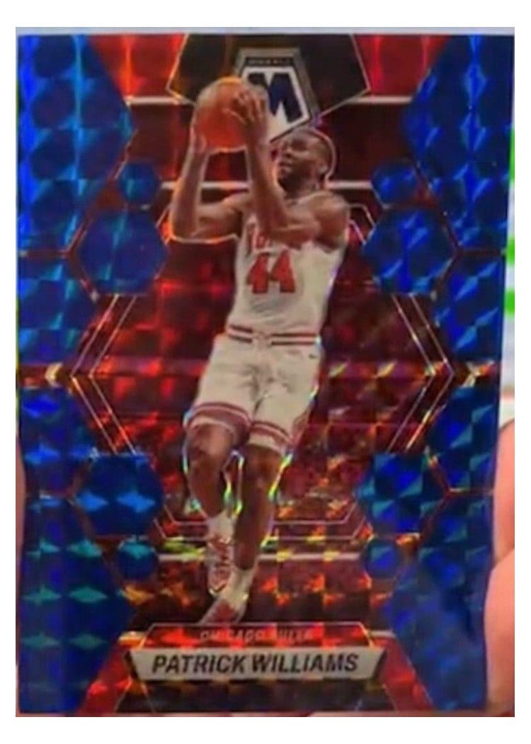 2022-23 Panini Mosaic Base Set Patrick Williams #131 card