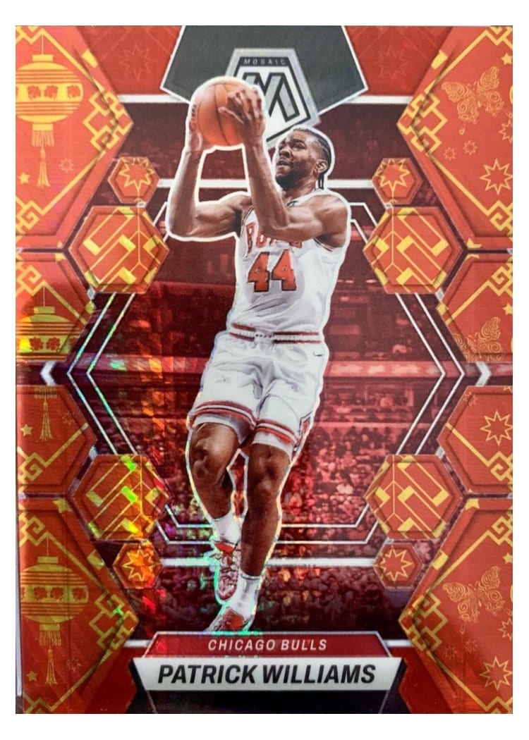 2022-23 Panini Mosaic Base Set Patrick Williams #131 card