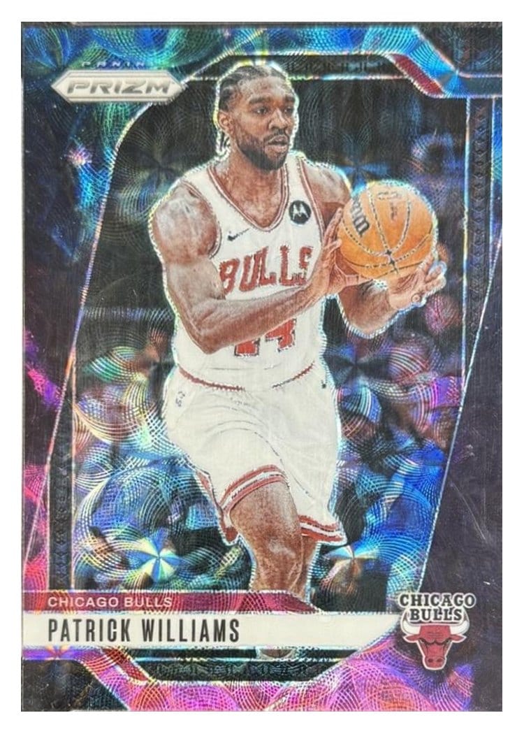 2024-25 Panini Prizm Base Set Patrick Williams #68 card