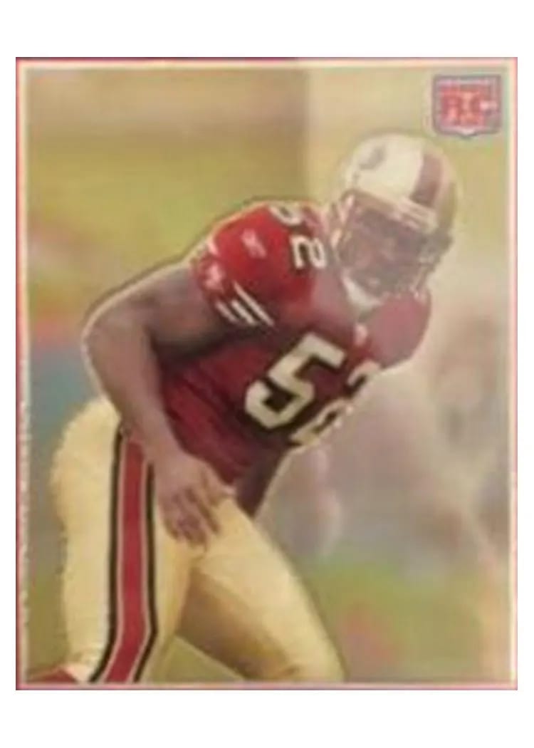 2007 Bowman Chrome Patrick Willis Blue Refractor #BC93 card