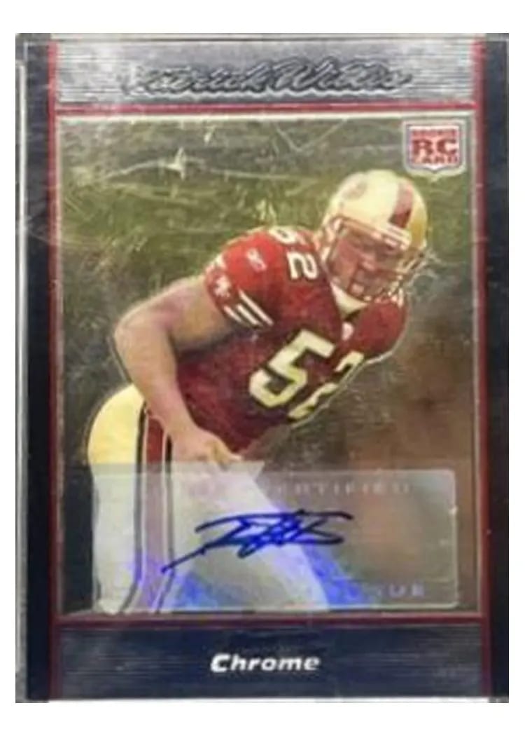 2007 Bowman Chrome Patrick Willis #BC93 card