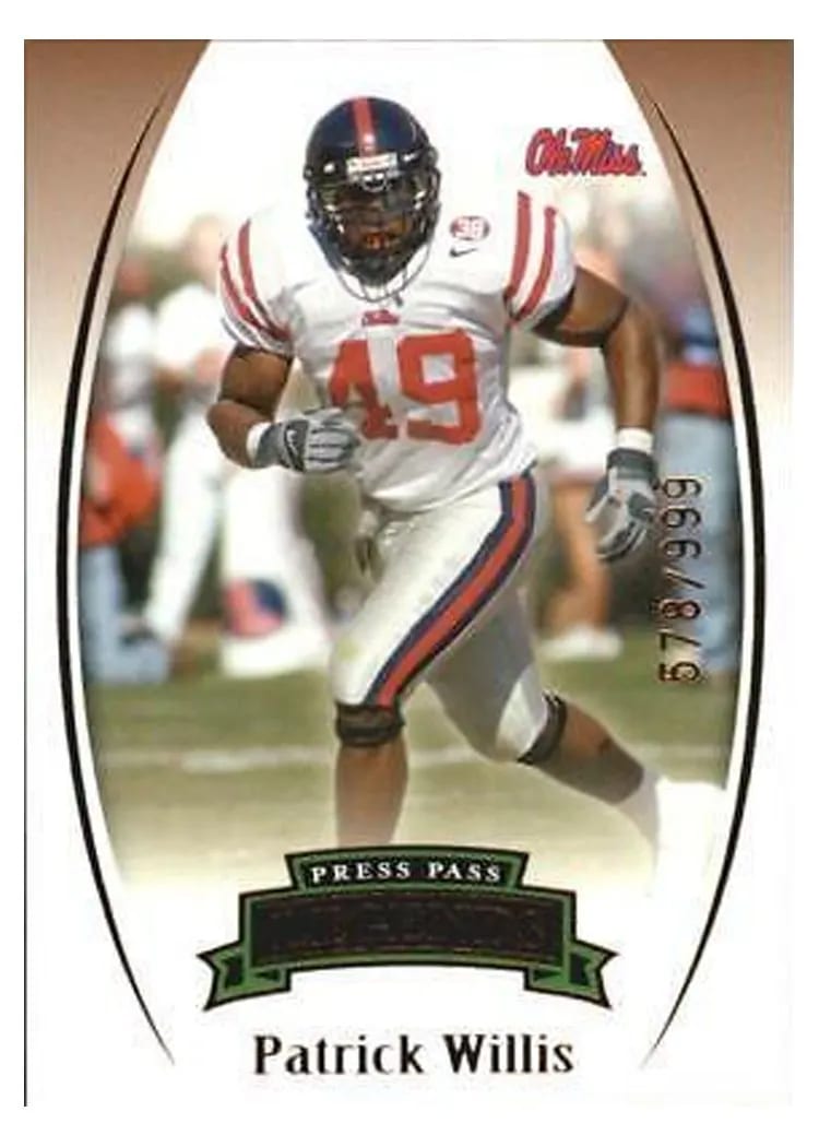 2007 Press Pass Legends Patrick Willis #48 card