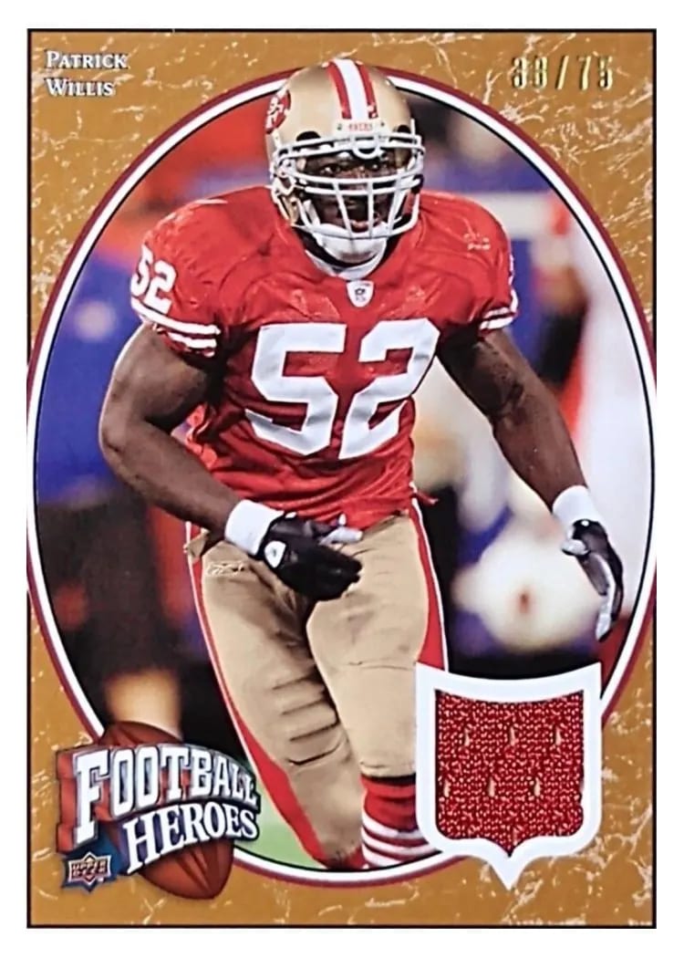 2008 Upper Deck Heroes Patrick Willis #74 card