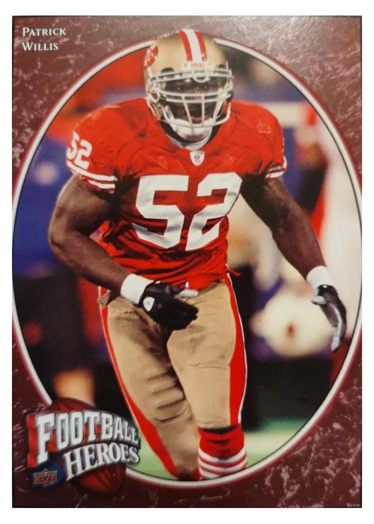 2008 Upper Deck Heroes Patrick Willis #74 card