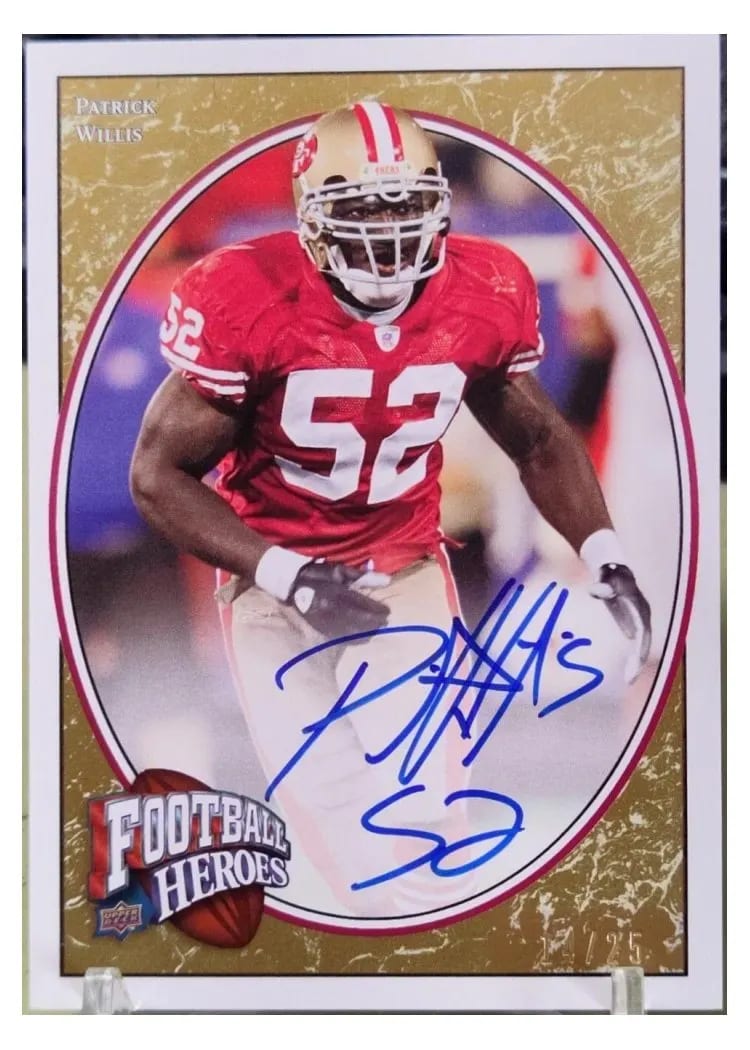 2008 Upper Deck Heroes Patrick Willis #76 card
