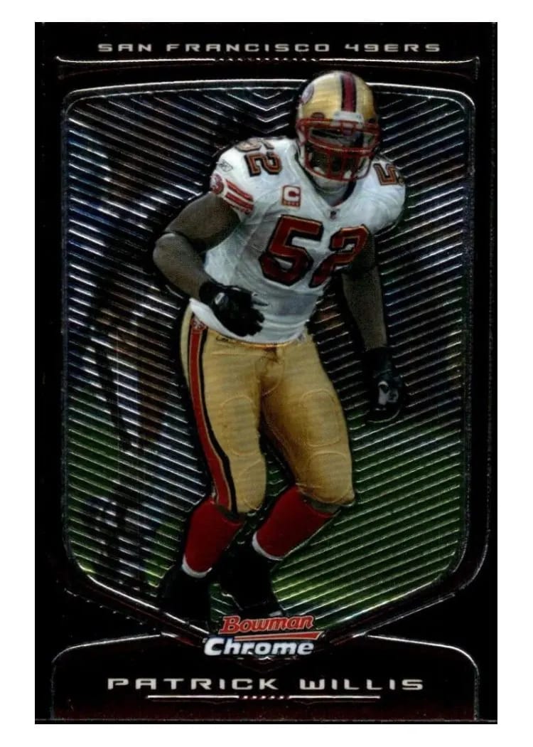 2009 Bowman Chrome Patrick Willis #105 card