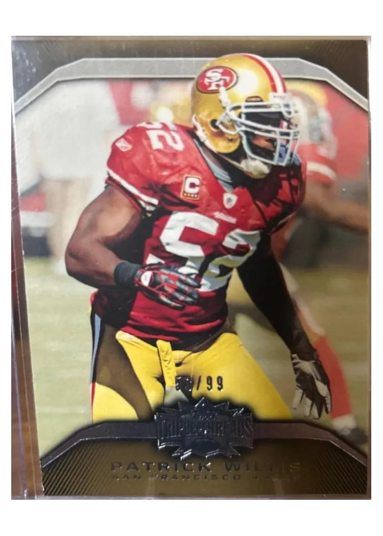 2010 Topps Triple Threads Patrick Willis #68 card