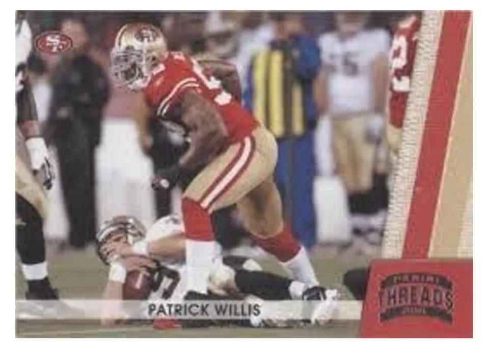 2011 Panini Threads Patrick Willis #127 card